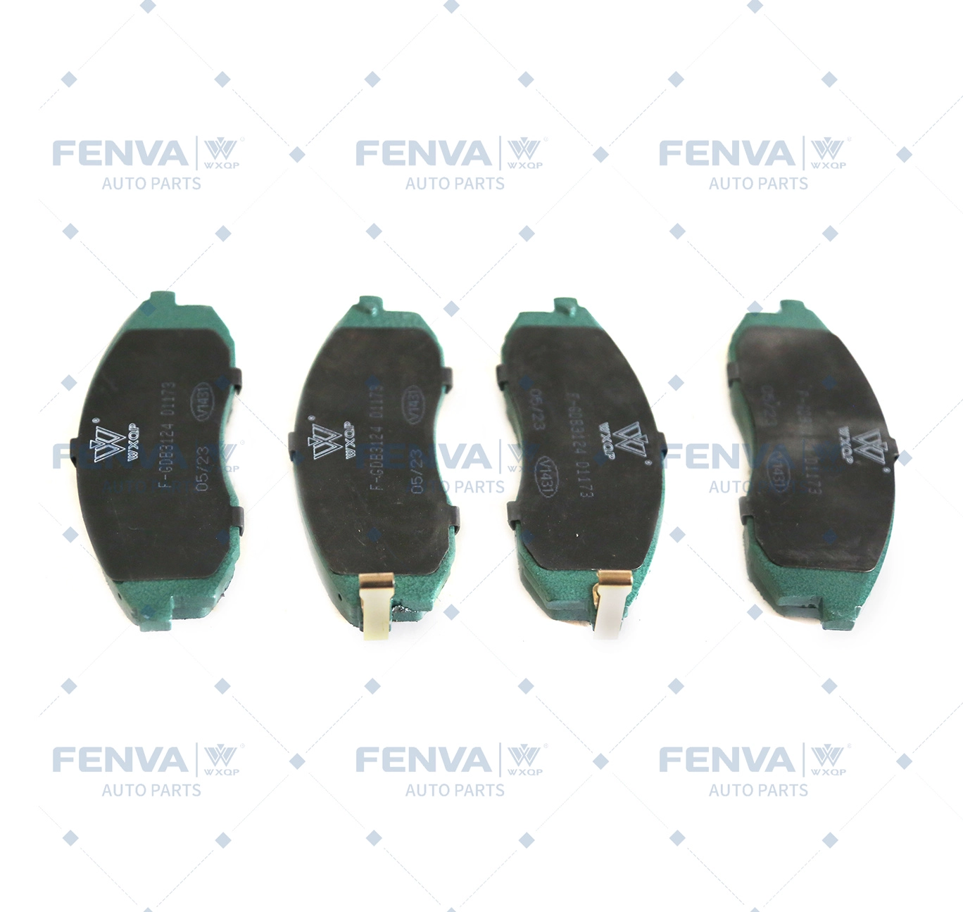 Kit de plaquettes de frein, frein à disque WXQP 40758