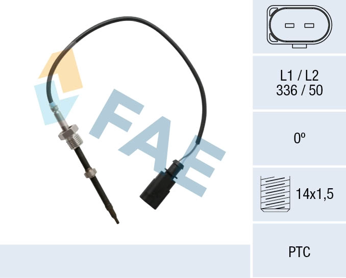 Capteur, température des gaz FAE 68025