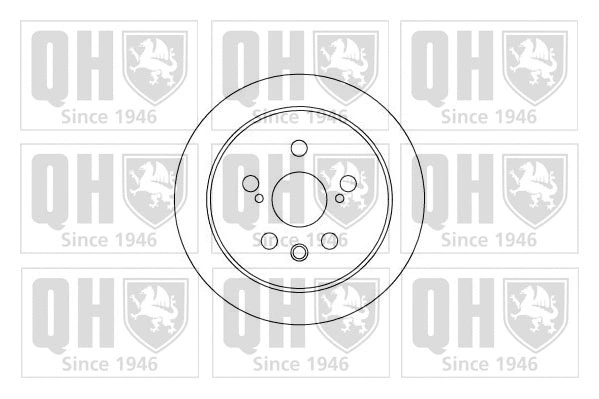 Disque de frein QUINTON HAZELL BDC4919