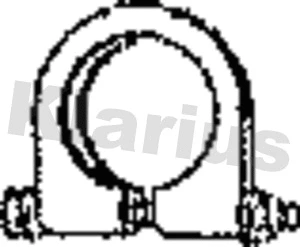 Suspension, échappement KLARIUS 430114