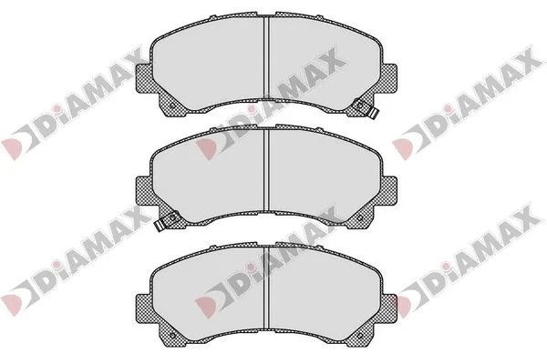 Kit de plaquettes de frein, frein à disque DIAMAX N09840