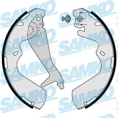 Jeu de mâchoires de frein SAMKO 88240
