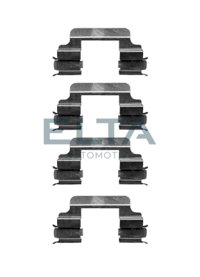 Kit d'accessoires, plaquette de frein à disque ELTA AUTOMOTIVE EA8606