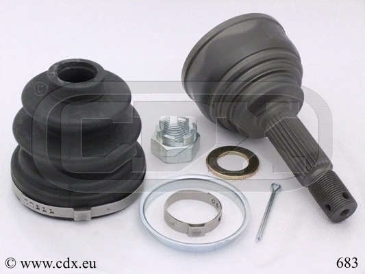 Jeu de joints, arbre de transmission CDX 683