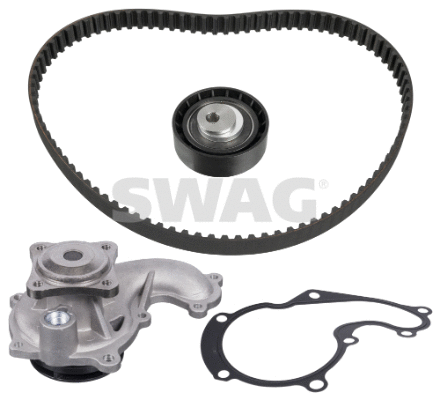 Pompe à eau + kit de courroie crantée SWAG 33 10 1451