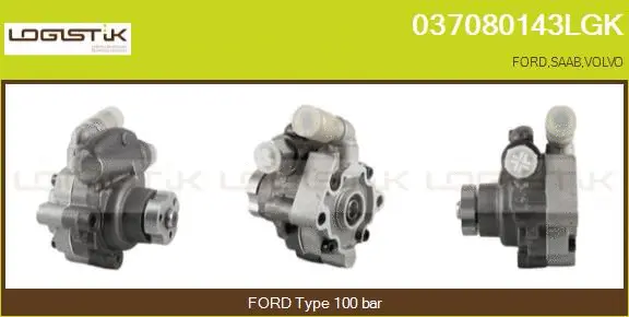 Pompe hydraulique, direction LGK 037080143LGK