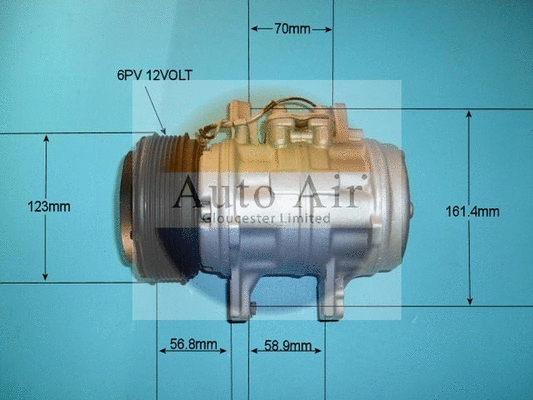 Compresseur, climatisation AUTO AIR GLOUCESTER 14-6095R