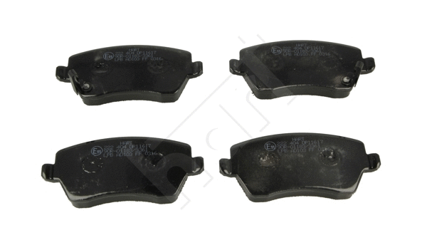 Kit de plaquettes de frein, frein à disque HART 222 404