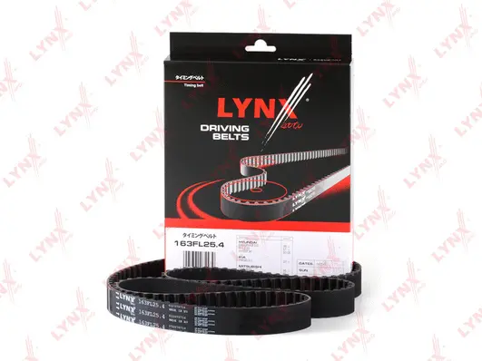 Courroie crantée LYNXAUTO 163FL25.4