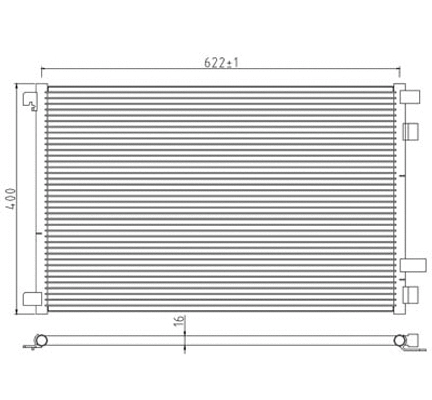 Condenseur, climatisation PowerMax 7110104