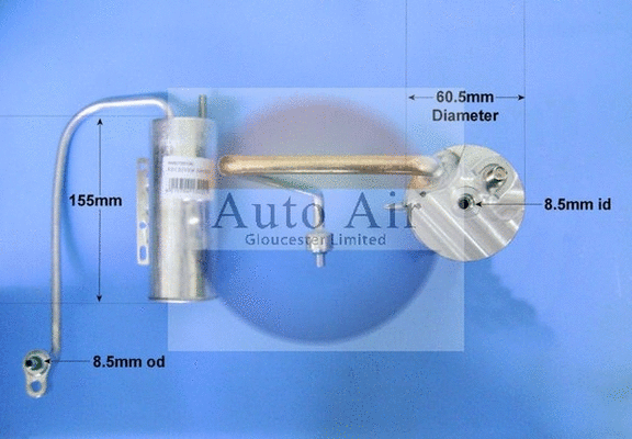 Filtre déshydratant, climatisation AUTO AIR GLOUCESTER 31-9013