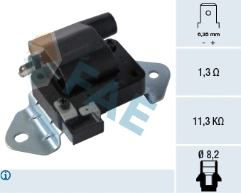 Bobine d'allumage FAE 80319