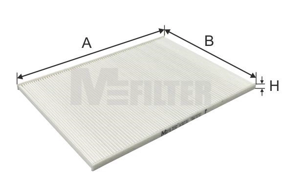 Filtre, air de l'habitacle MFILTER K 9231