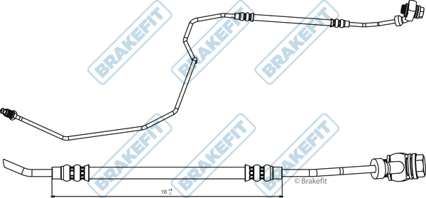 Flexible de frein APEC BHO4304