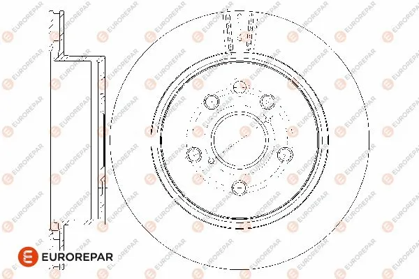 Disque de frein EUROREPAR 1667870680
