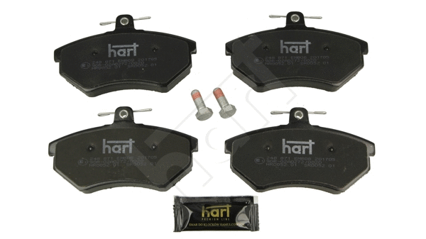 Kit de plaquettes de frein, frein à disque HART 248 871