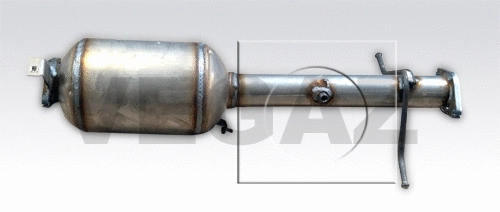 Filtre à particules / à suie, échappement VEGAZ GmbH FK-881QP