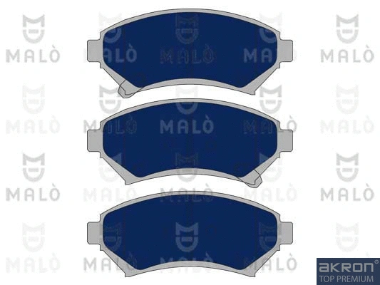 Kit de plaquettes de frein, frein à disque AKRON-MALÒ 1050641