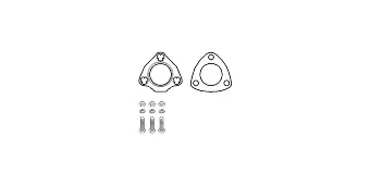 Kit de montage, catalyseur avant HJS 82 14 1899