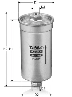 Filtre à carburant TECNECO FILTERS IN5