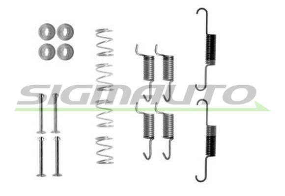 Kit d'accessoires, mâchoire de frein SIGMAUTO SK0871