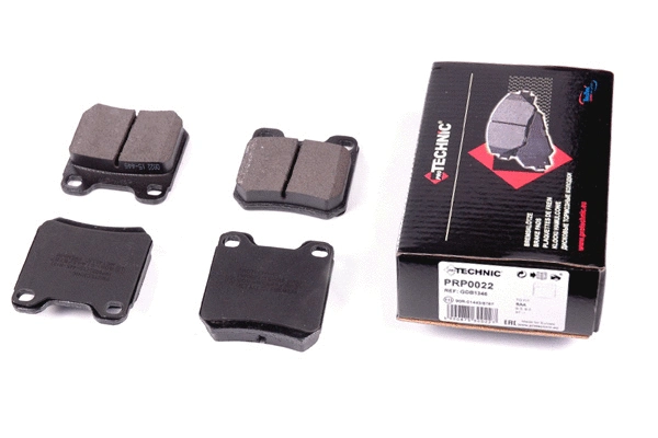 Kit de plaquettes de frein, frein à disque PROTECHNIC PRP0022