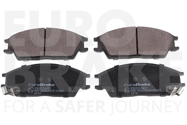 Kit de plaquettes de frein, frein à disque EUROBRAKE 5502223457