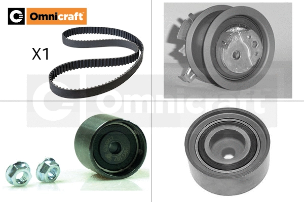 Kit de courroie crantée Omnicraft 2328504