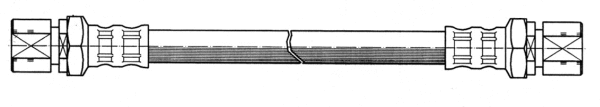 Flexible de frein CEF 511699