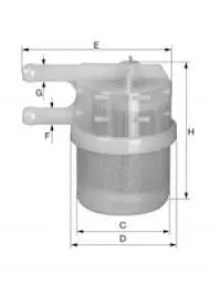 Filtre à carburant UNIFLUX FILTERS XB11