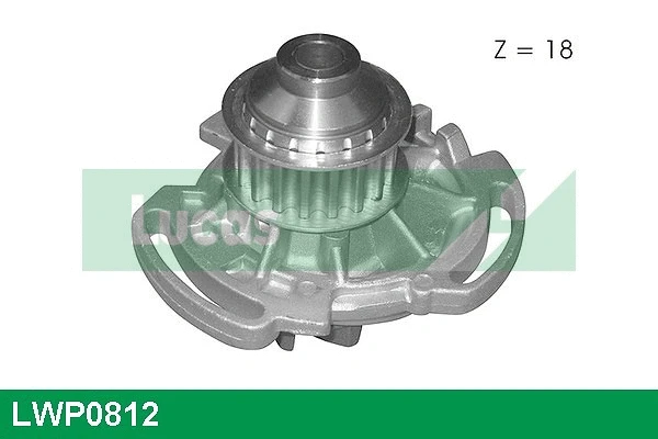 Pompe à eau, refroidissement du moteur LUCAS LWP0812