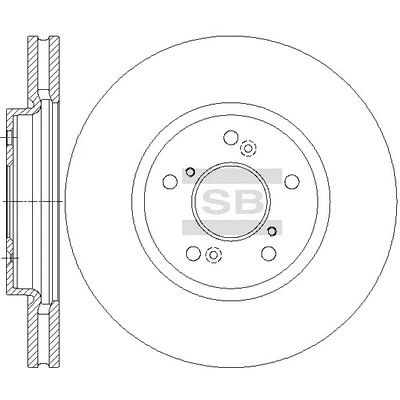 Disque de frein Hi-Q SD4126