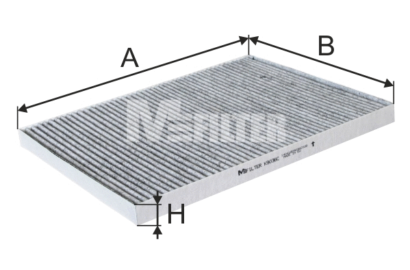 Filtre, air de l'habitacle MFILTER K 9036C