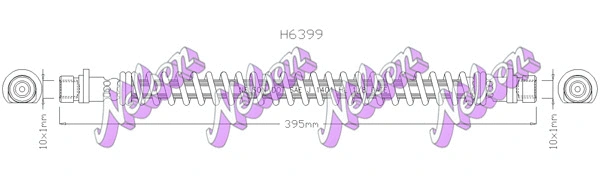 Flexible de frein KAWE H6399