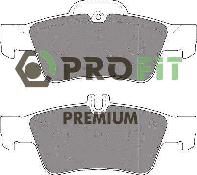 Kit de plaquettes de frein, frein à disque PROFIT 5005-1526