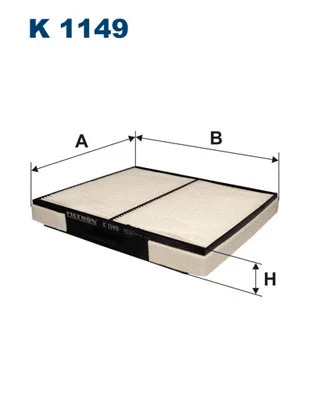 Filtre, air de l'habitacle FILTRON K 1149