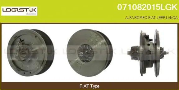 Groupe carter, turbocompresseur LGK 071082015LGK