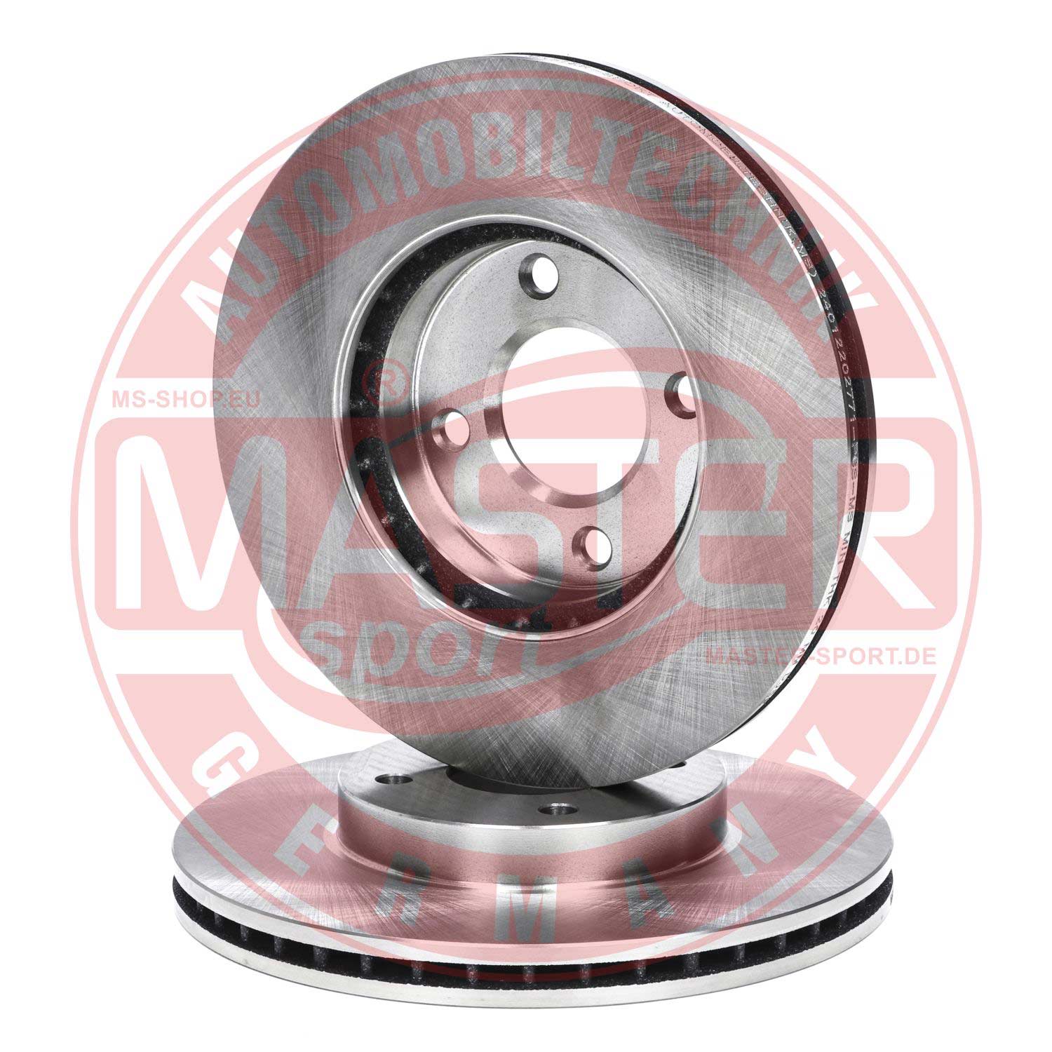Disque de frein MASTER-SPORT GERMANY 24012202771-SET-MS