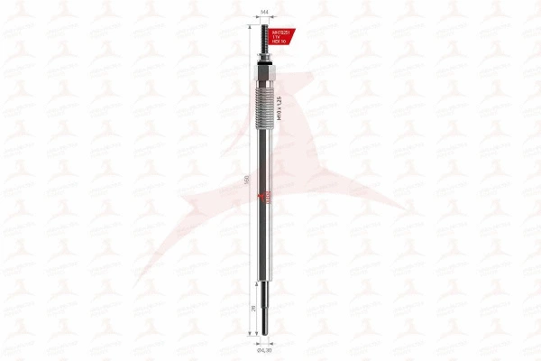 Bougie de préchauffage MEHA AUTOMOTIVE MH70251