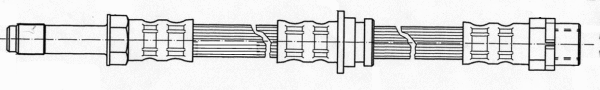 Flexible de frein CEF 511849