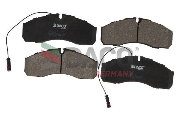 Kit de plaquettes de frein, frein à disque DACO Germany 322323