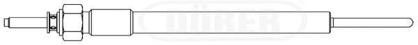 Bougie de préchauffage DÜRER DG324154