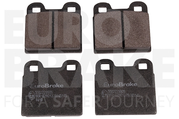 Kit de plaquettes de frein, frein à disque EUROBRAKE 5502229905