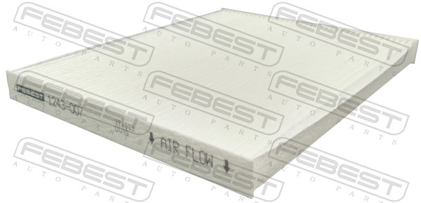 Filtre, air de l'habitacle FEBEST 1243-007
