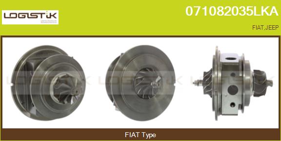 Groupe carter, turbocompresseur LGK 071082035LKA
