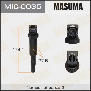 Bobine d'allumage MASUMA MIC-0035