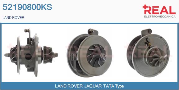 Groupe carter, turbocompresseur REAL 52190800KS