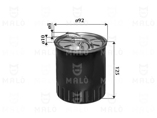 Filtre à carburant AKRON-MALÒ 1520022