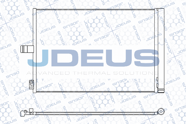 Condenseur, climatisation JDEUS M-7171010
