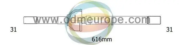 Arbre de transmission 4X4 ESTANFI EST-18-062680